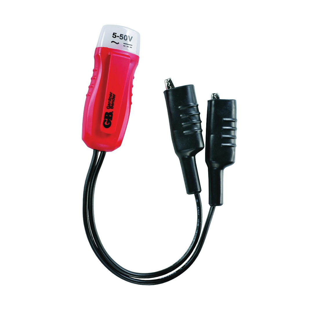 GET-3202 Twin Probe Circuit Tester, 5 to 50 V, Functions: Voltage, Red