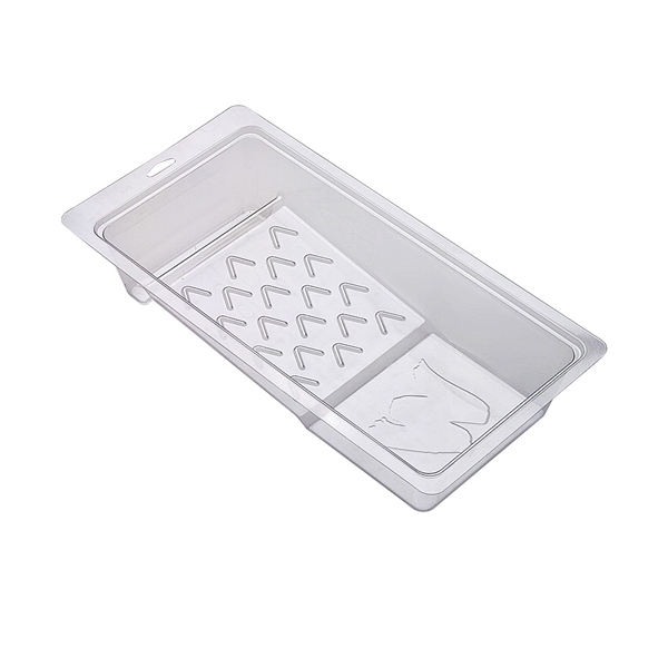 Jumbo-Koter BR403-4 1/2 Paint Tray, 15 in L, 4-1/2 in W, 0.5 qt Capacity, PET, White