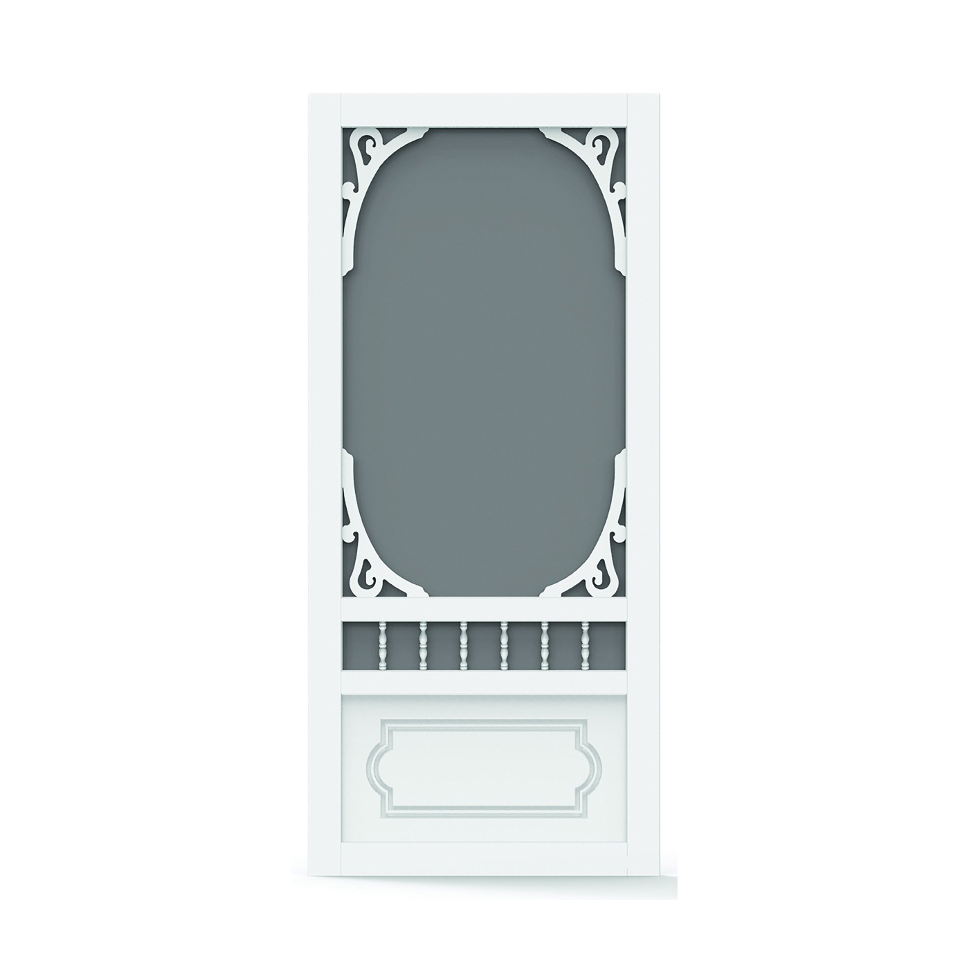 BH36HD Screen Door, 36 in W, 80 in H, White