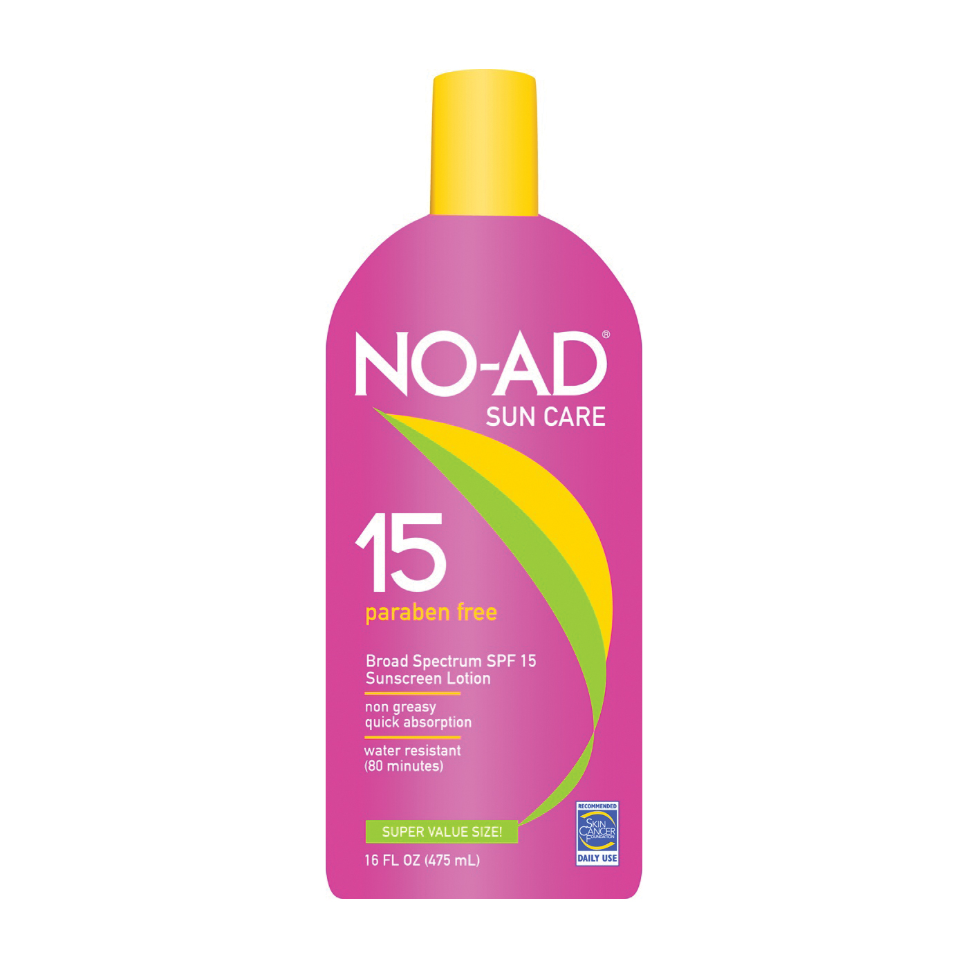 no ad spf 15 sunscreen