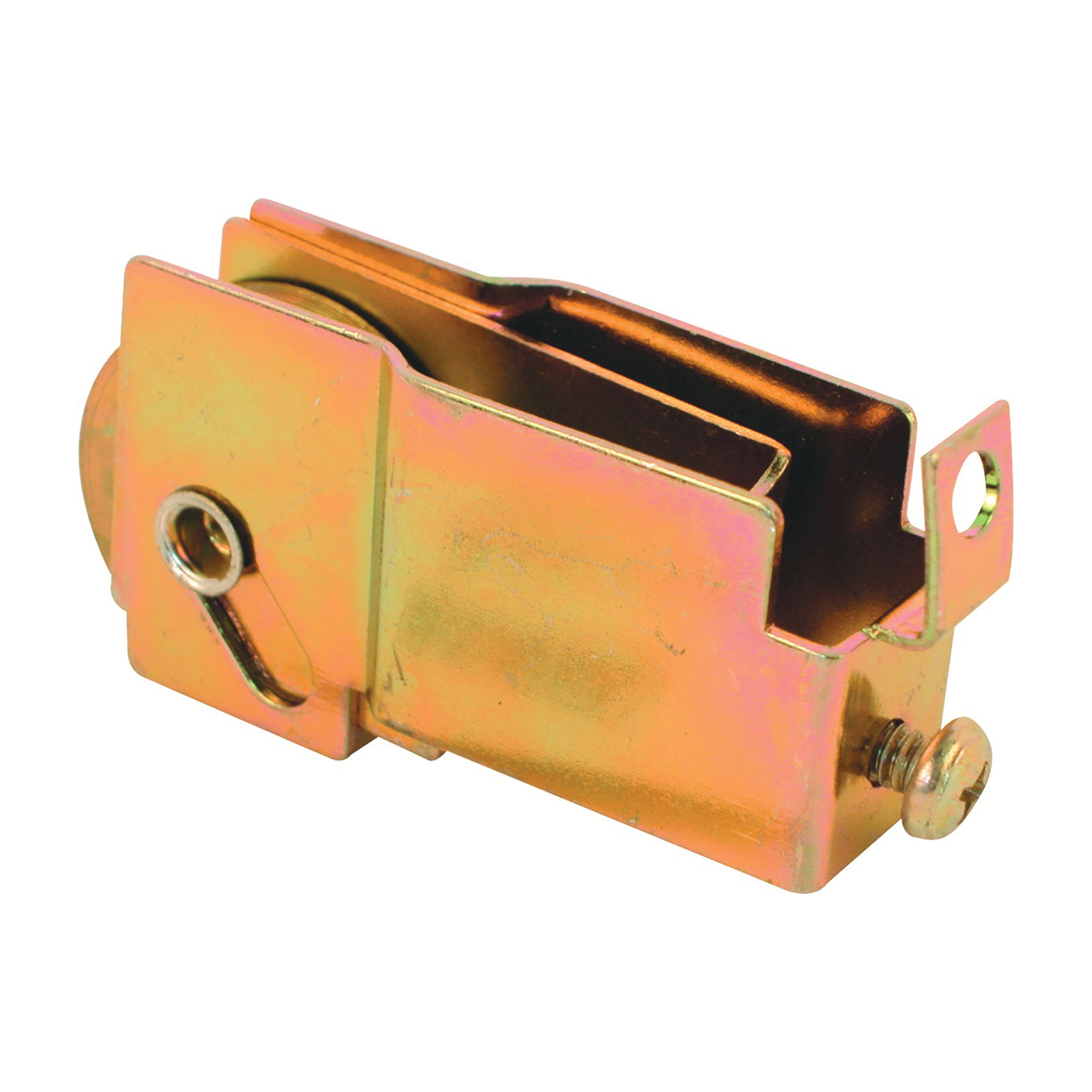Prime-Line D 1515 Roller Assembly, 2-3/8 in L x 3/4 in W x 1-1/8 in H Dimensions, 1-1/4 in Dia Roller, 5/16 in W Roller
