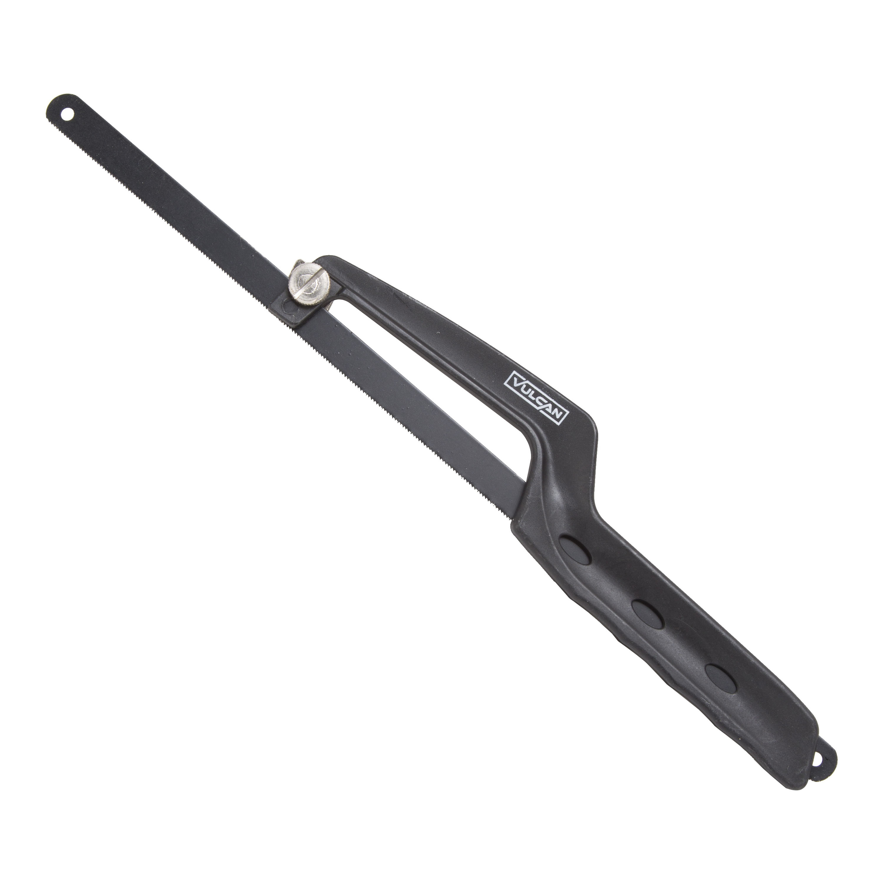 JLO-002 Hacksaw, 12 in L Blade, 24 TPI, Steel Blade, Plastic Frame, Plastic Handle