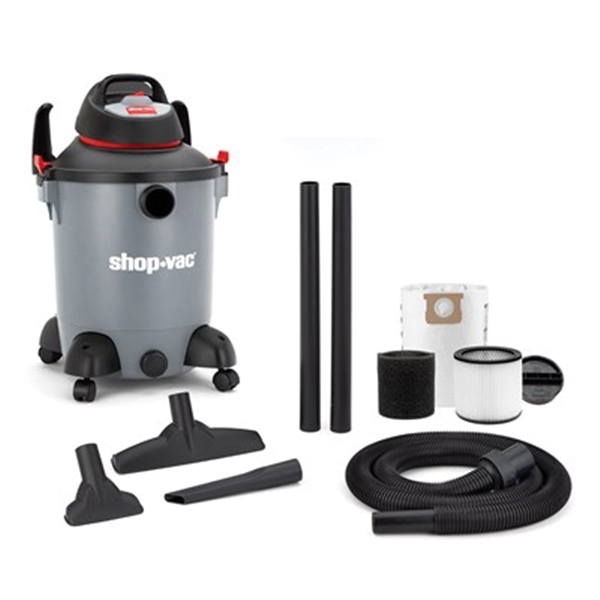 Shop-Vac 5982100 Wet/Dry Vacuum, 10 gal Vacuum, Cartridge Filter, 5 hp, 120 V - 2