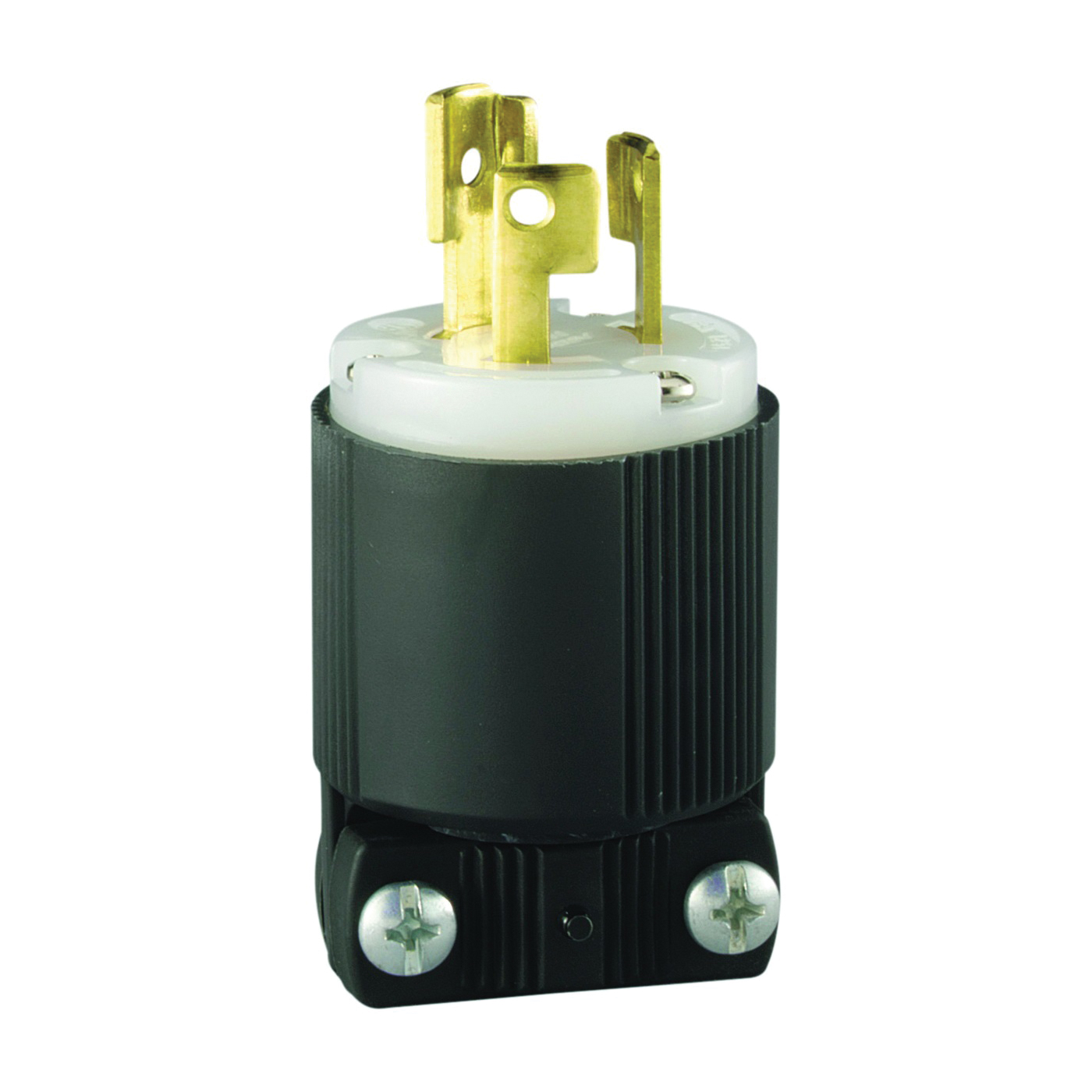 CWL515P Electrical Plug, 2 -Pole, 15 A, 125/250 V, NEMA: NEMA L5-15, Black/White
