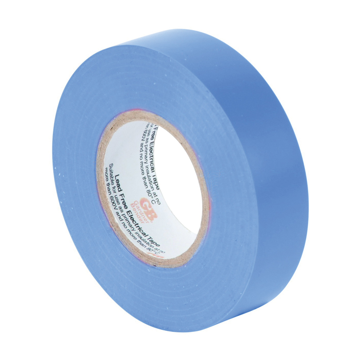 GTB-667P Electrical Tape, 66 ft L, 3/4 in W, PVC Backing, Blue