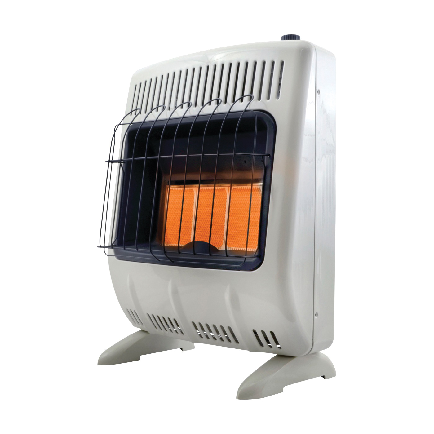 Mr. Heater F299821 Vent-Free Radiant Gas Heater, 11-1/4 in W, 27 in H, 20,000 Btu Heating, Natural Gas