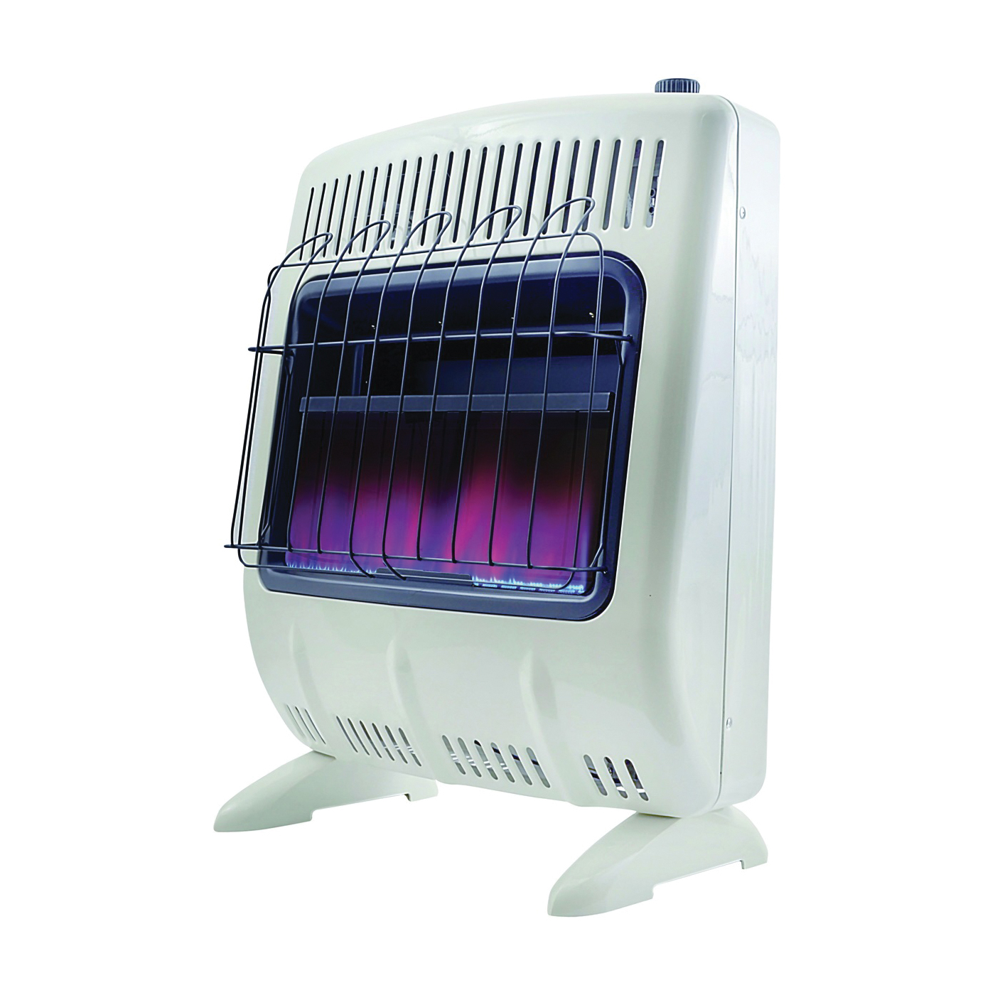 Mr. Heater F299720 Vent-Free Blue Flame Gas Heater, 20 lb Fuel Tank, Propane, 20000 Btu, 500 sq-ft Heating Area
