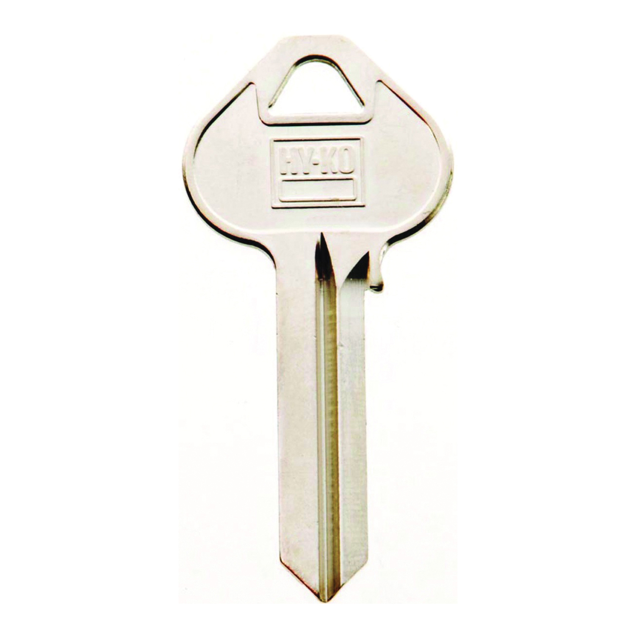 HY-KO 11010RU46 Key Blank, Brass, Nickel, For: Russwin and Corbin Cabinet, House Locks and Padlocks - 1