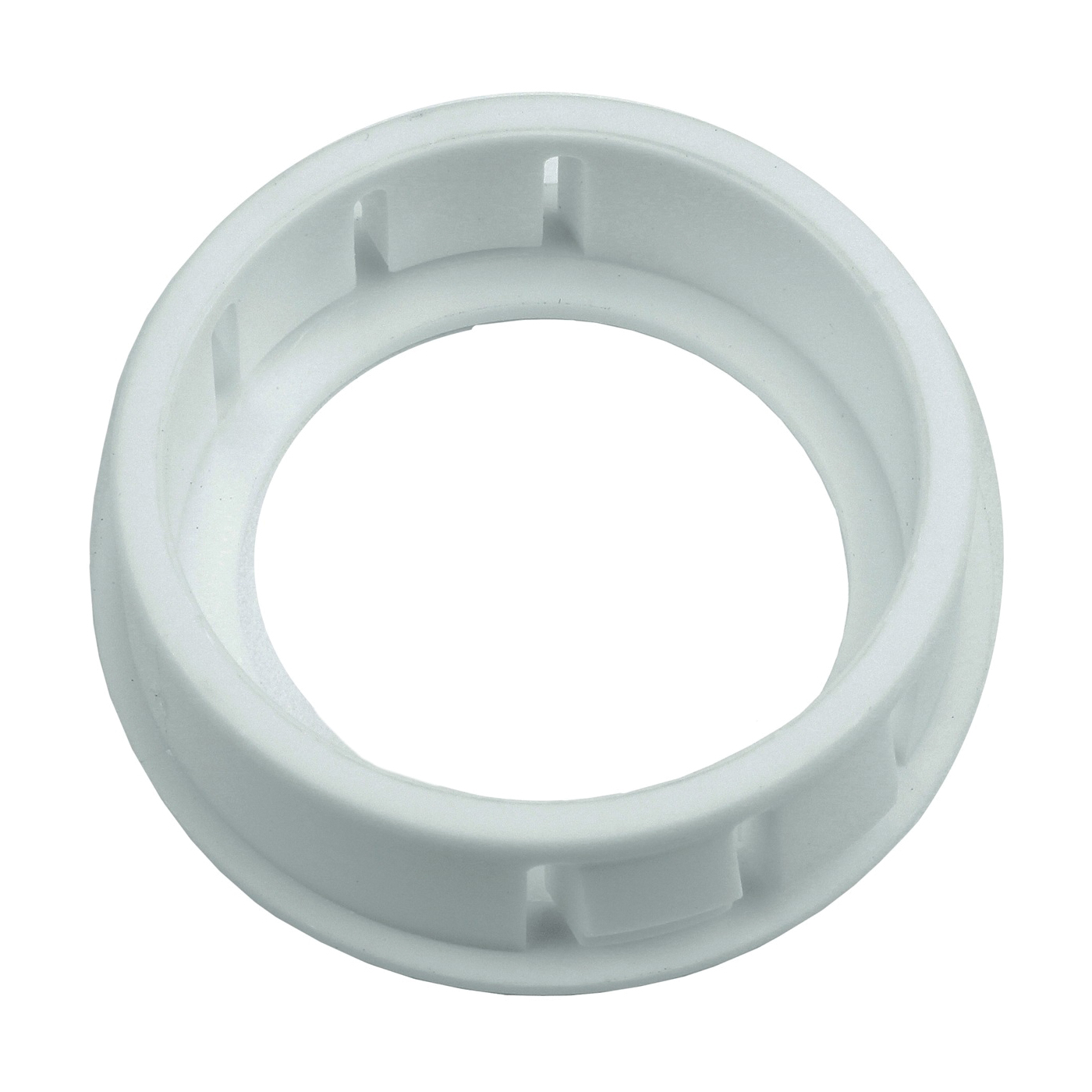 61431 Conduit Bushing, Nylon, White, 1 in Dia Panel Hole, 0.453 in Thick Panel