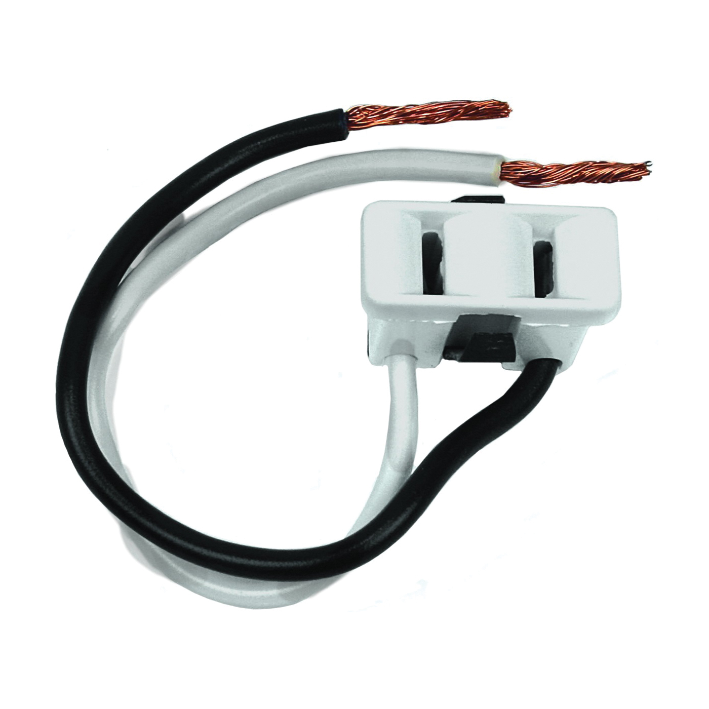 61015 Single Receptacle, 2 -Pole, 125 V, 15 A, White