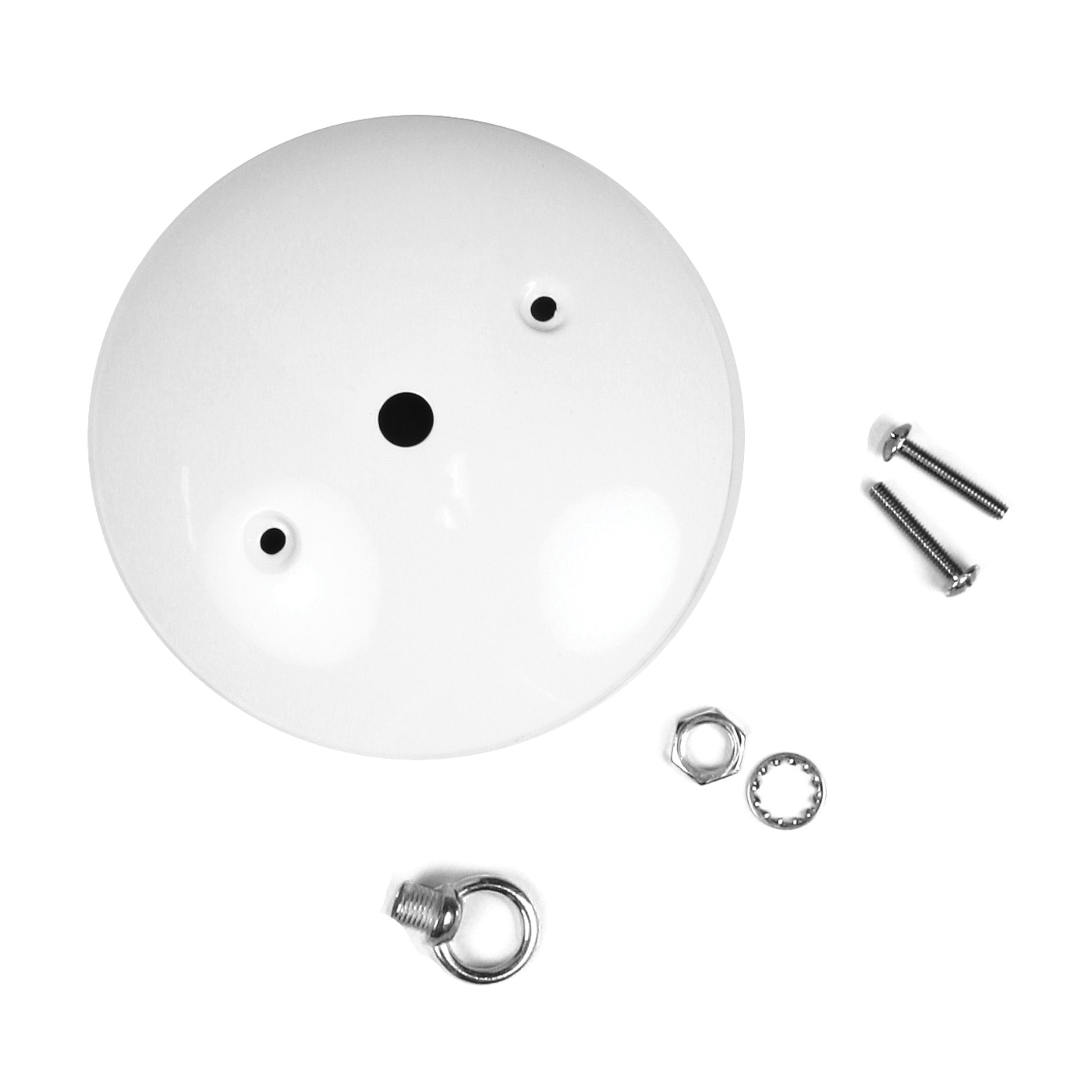 60211 Canopy Kit, Ceiling, White, For: Outlet Box and Hang Ceiling Fixture