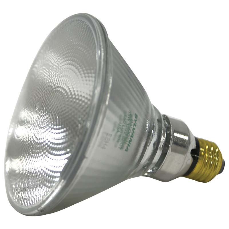 16728 Halogen Reflector Lamp, 39 W, Medium E26 Lamp Base, PAR38 Lamp, Bright White Light, 550 Lumens