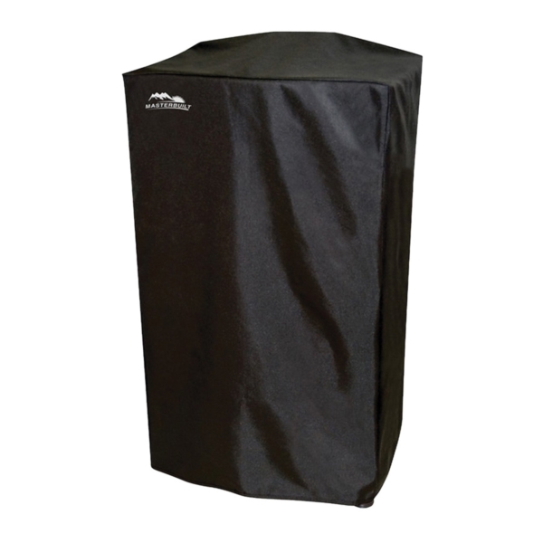 20080413 Smoker Cover, 18.1 in W, 16.9 in D, 30.9 in H, Polyurethane, Black
