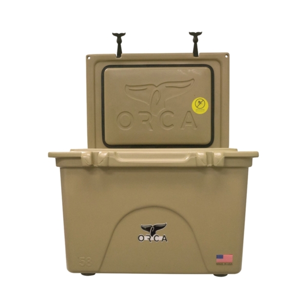 ORCT058 Cooler, 58 qt Cooler, Tan, Up to 10 days Ice Retention