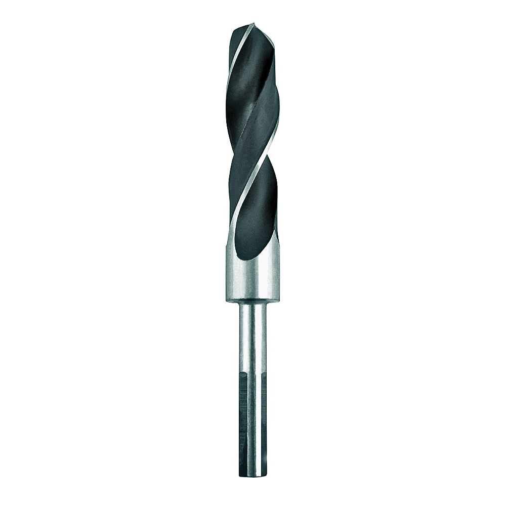 270221OR Jobber Length Drill Bit, 9/16 in Dia, 3/8 in Dia Shank, Flat Shank