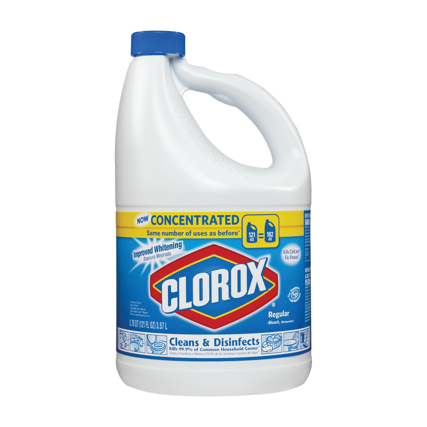 Clorox 81 oz. Concentrated Regular Disinfecting Liquid Bleach