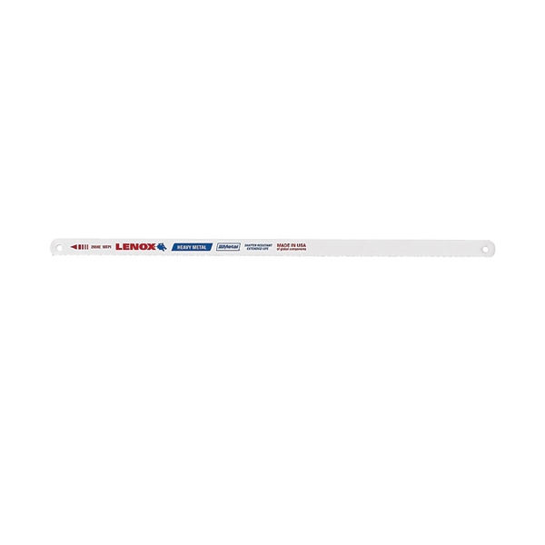 Lenox 20144V218HE Hacksaw Blade, 1/2 in W, 12 in L, 18 TPI, Steel Cutting Edge - 3