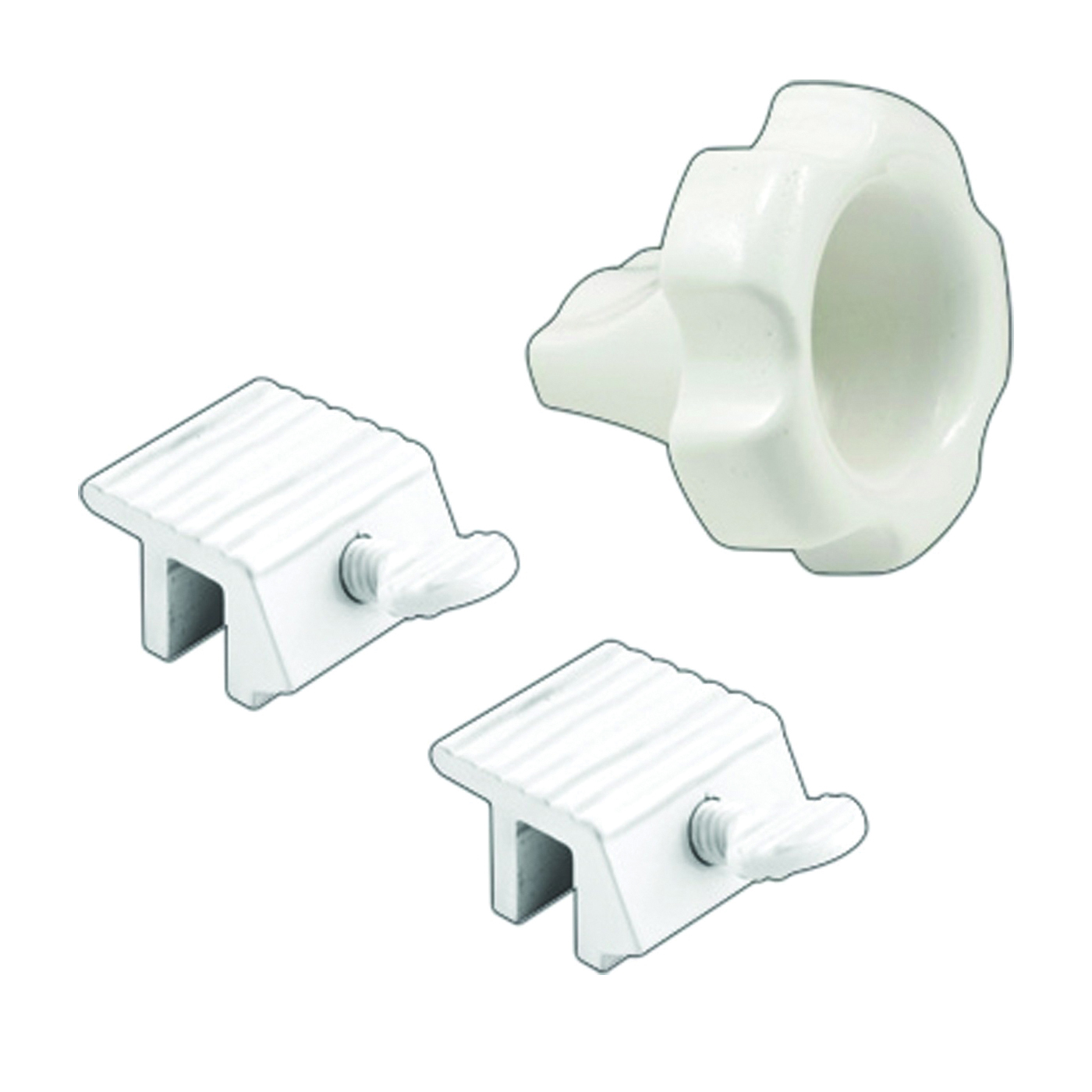 Defender Security U 11128 Sliding Window Lock, 1 in W Dimensions, Aluminum, Includes: Removable Round Plastic Wrench