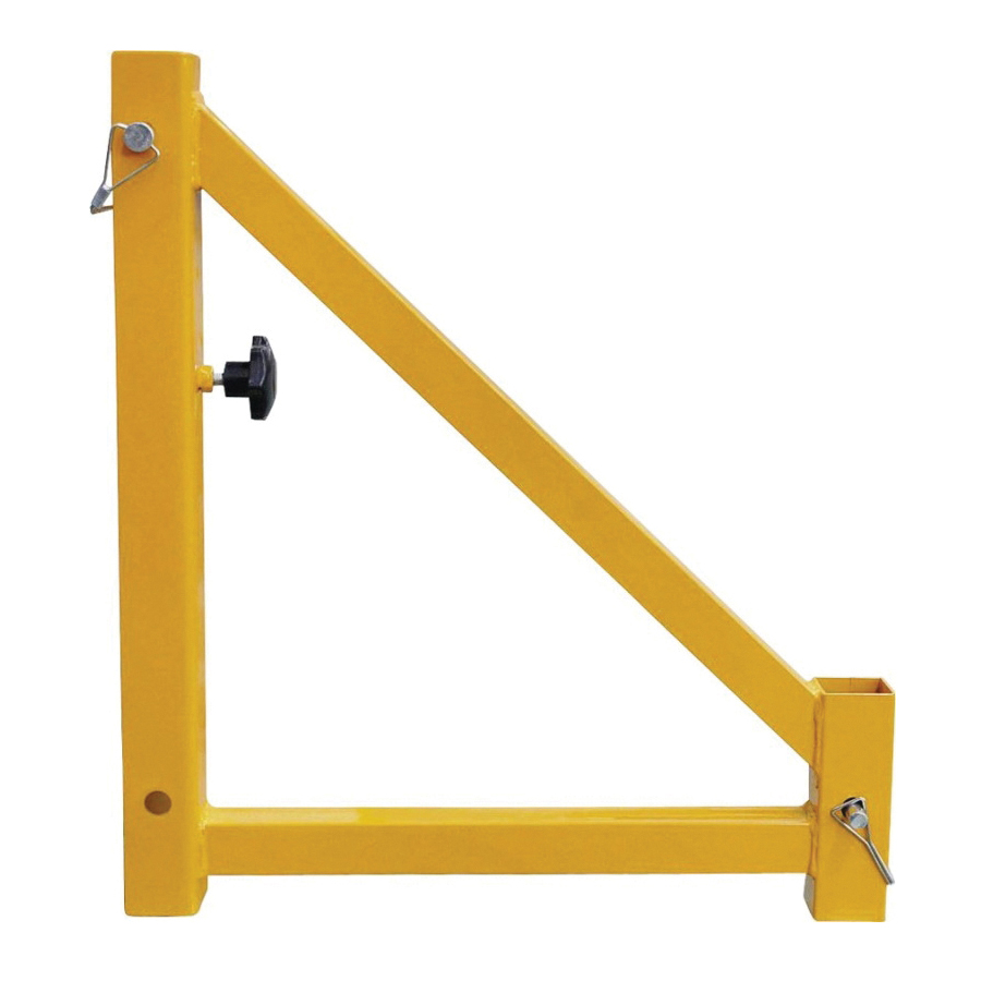 YH-TR001-2 Scaffold Outrigger, Steel, Yellow, Powder Coated, For: 8795478 Model Scaffold