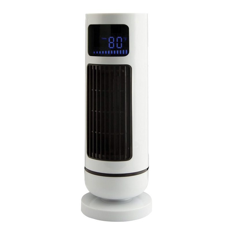 TF-180R-R USB Oscillating Tower Fan, 5 V, 3-Speed, 60 deg Rotating, White