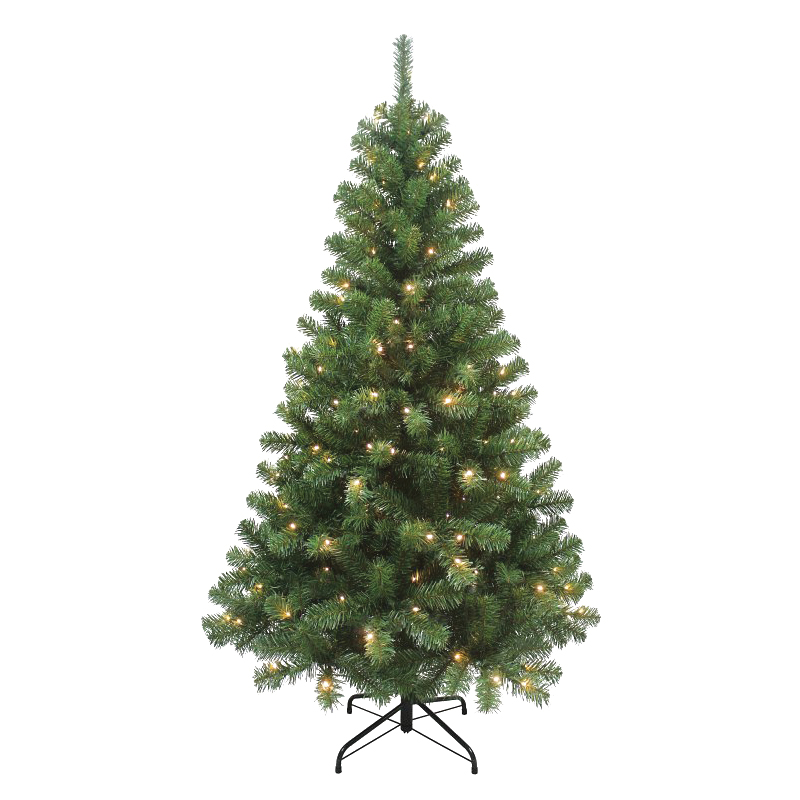 333-1898-T60LW2 Artificial Tree, 6 ft, Balsam Fir Family, Direct Plug In, LED, Warm White