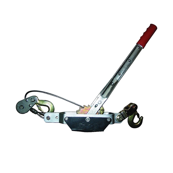 Maasdam CAL Series CAL-4 Cable Puller, 4 ton Lifting, 1/4 in Dia Rope/Cable, 6 ft L Rope/Cable, 6 ft Lift