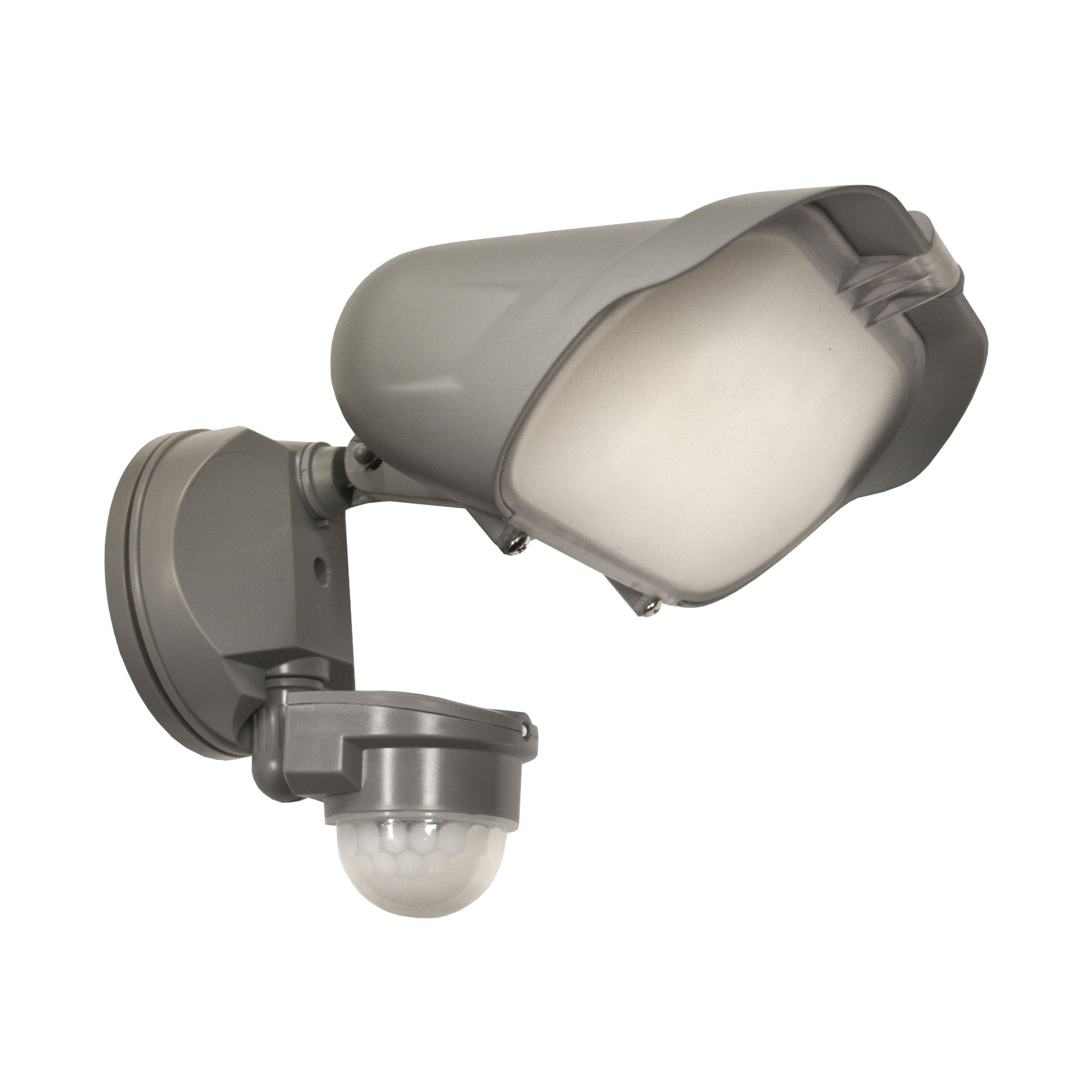 O-V-5500M-G Security Light, 110/240 V, 58 W, 1-Lamp, LED Lamp, Daylight Light, 5500 Lumens, 5000 K Color Temp