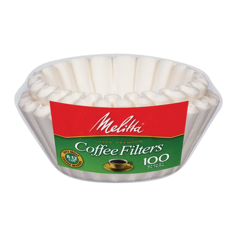 62993 Basket Coffee Filter, Cup, Paper, White