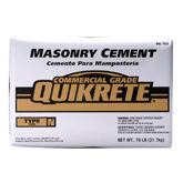 112570 Masonry Cement, Gray/Brown, Granular, 70 lb Bag