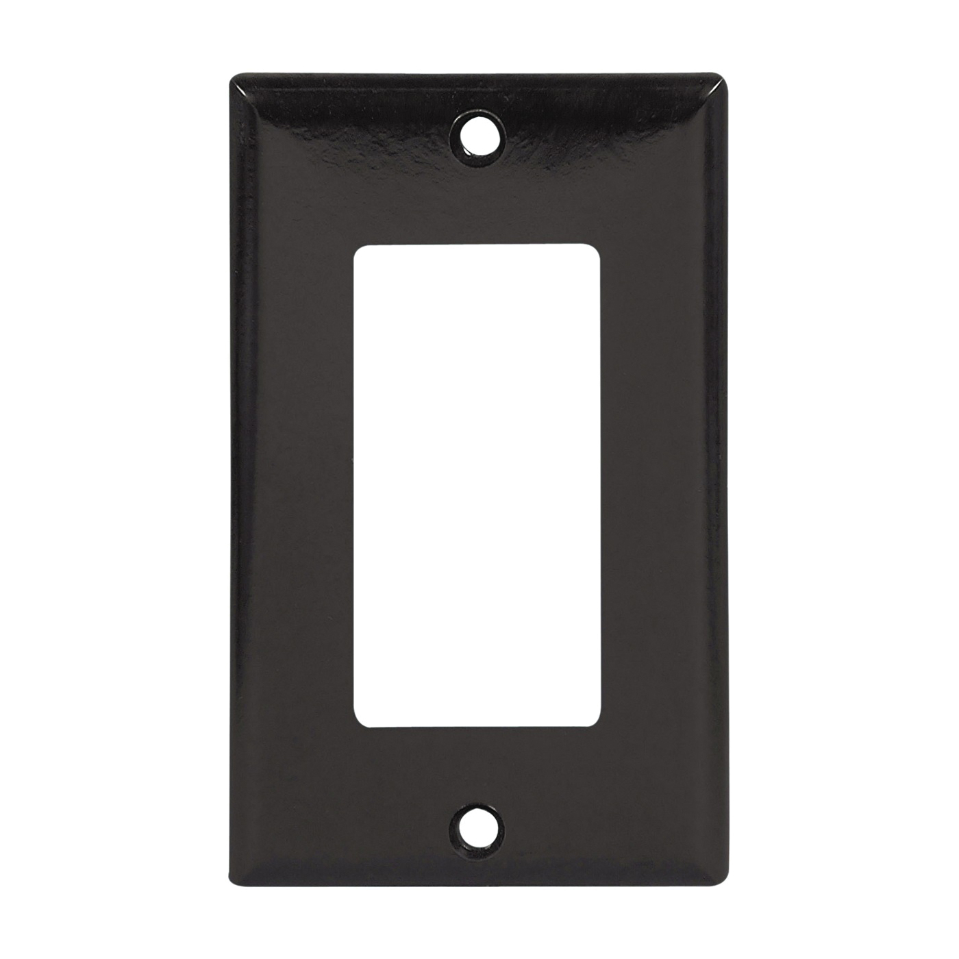 2151 2151B-BOX Wallplate, 4-1/2 in L, 2-3/4 in W, 1 -Gang, Thermoset, Brown, High-Gloss