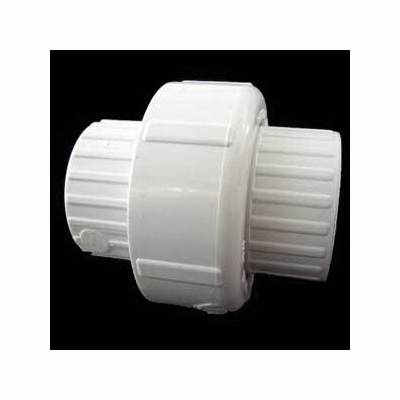 435909 Pipe Union with Buna O-Ring Seal, 1-1/4 in, FPT, PVC, White, SCH 40 Schedule, 150 psi Pressure