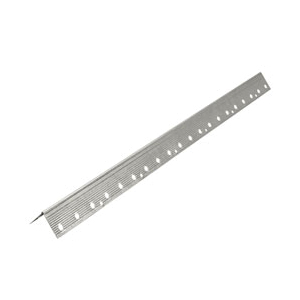 ClarkDietrich 103 Deluxe Series CBU-8 Corner Bead, 8 ft L, 1-1/4 in W, Metal, Galvanized