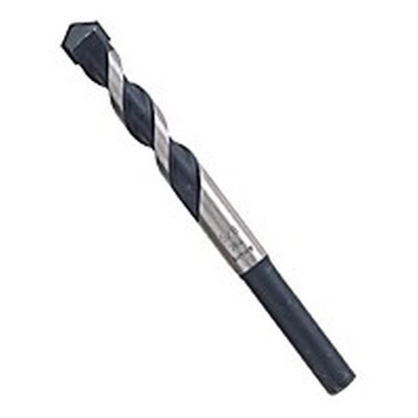 BlueGranite Turbo HCBG08T Hammer Drill Bit, 1/4 in Dia, 12 in OAL, Milled Flute, 2-Flute, 1/4 in Dia Shank