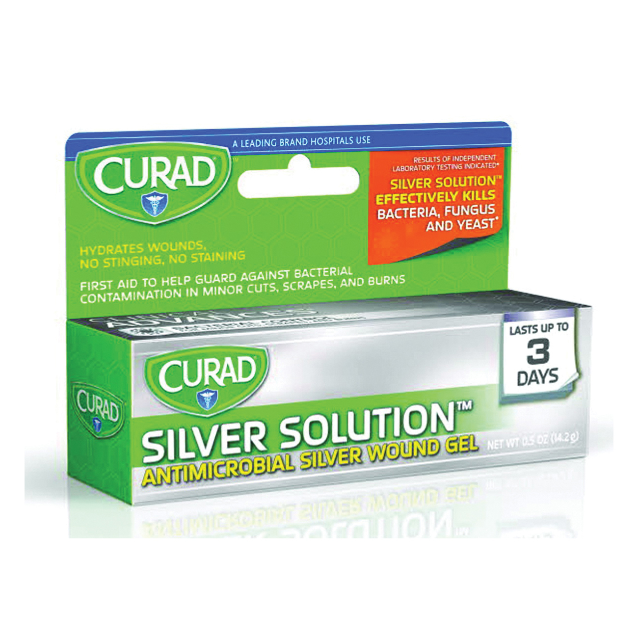 Silver Solution Series CUR45951RB Wound Gel, 0.5 oz, Amorphous Gel