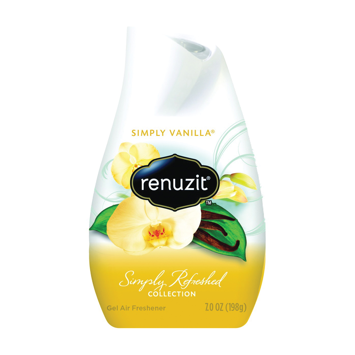 Renuzit 1718004 Air Freshener, 7 oz, Vanilla, Apricot Blossom and Almond - 1