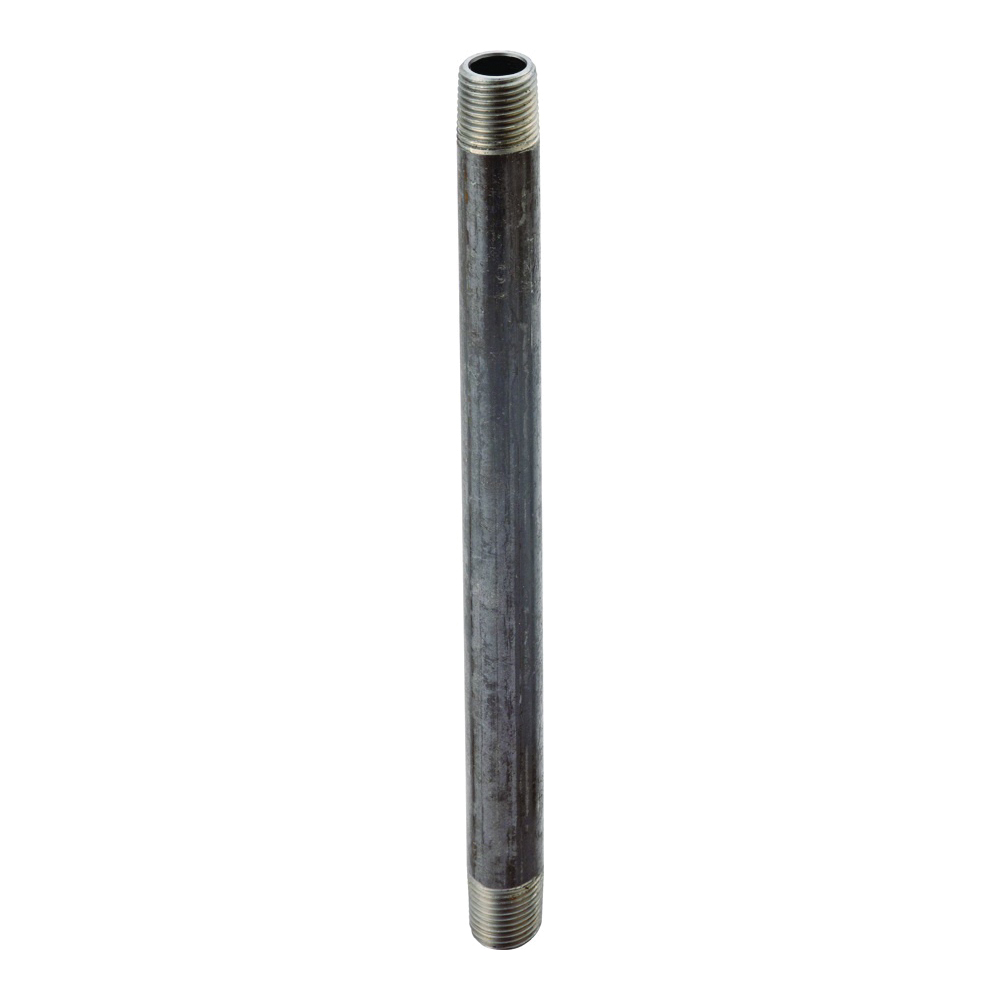 BN 3/4X72-S Pipe Nipple, 3/4 in, Male, Steel, SCH 40 Schedule, 72 in L