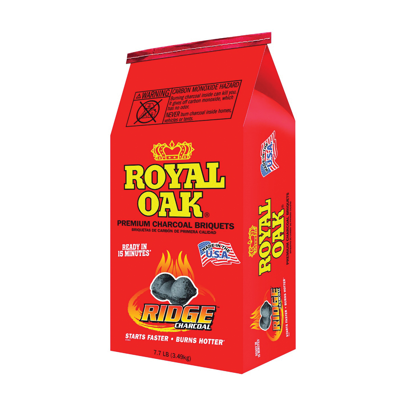 Royal Oak 192-294-107 Charcoal Briquette, 7.7 lb Bag