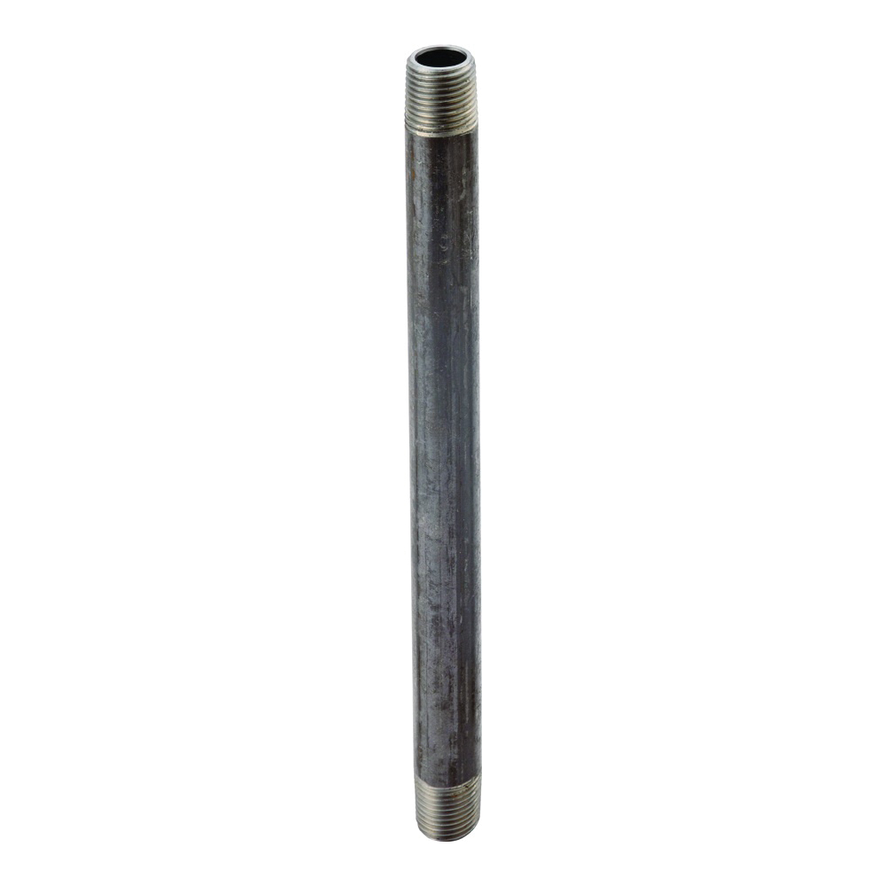 BN 1X48-S Pipe Nipple, 1 in, Male, Steel, SCH 40 Schedule, 48 in L