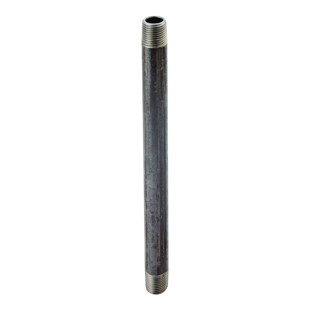 Prosource BN 1X72-S Pipe Nipple, 1 in, Male, Steel, SCH 40 Schedule, 72 in L