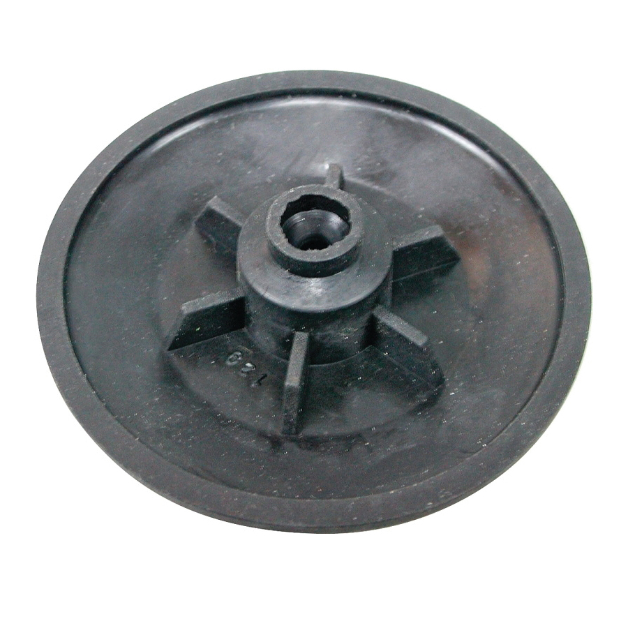 Exclusively Orgill Flush Valve Seat Disc, Specifications: 3-1/4 in, Black, 3.1 in Dia x 0.8 in H