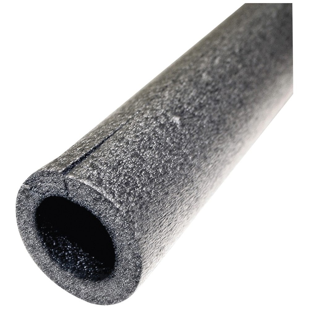 50150 Pipe Insulation, 6 ft L, Polyethylene, Black, 3/4 in Pipe