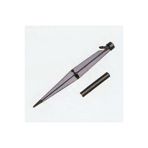 382005B Sprinkler Stake with Riser, 8 in L, 1/4 in Connection, Barb, ABS/Polyethylene
