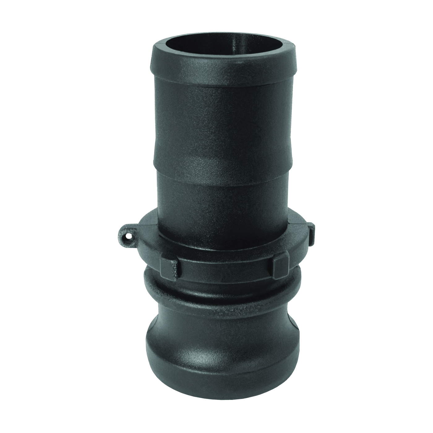 150E/GLP150E Cam Lever Coupling, 1-1/2 in, Male x Hose Barb, Glass Filled Polypropylene