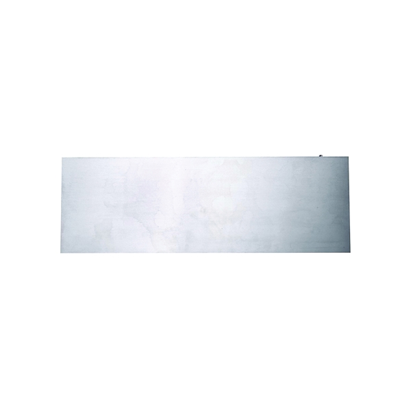 4215BC Series N316-315 Metal Sheet, 8 in W, 24 in L, Plain Tread, Aluminum, Mill