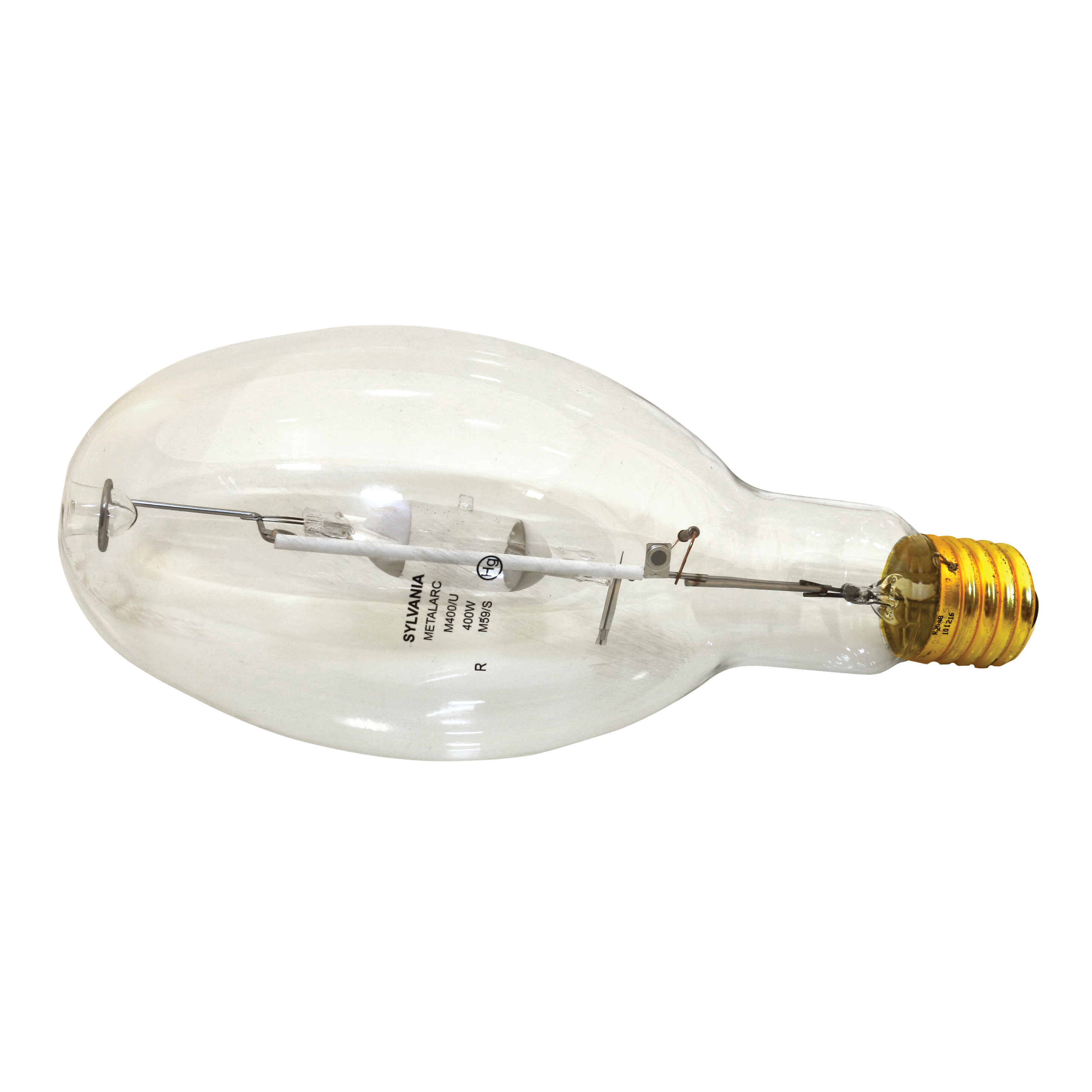 Sylvania 64819 Metal Halide Lamp, 400 W, BT37 Lamp, Mogul E39 Lamp Base, 4200 K Color Temp - 1