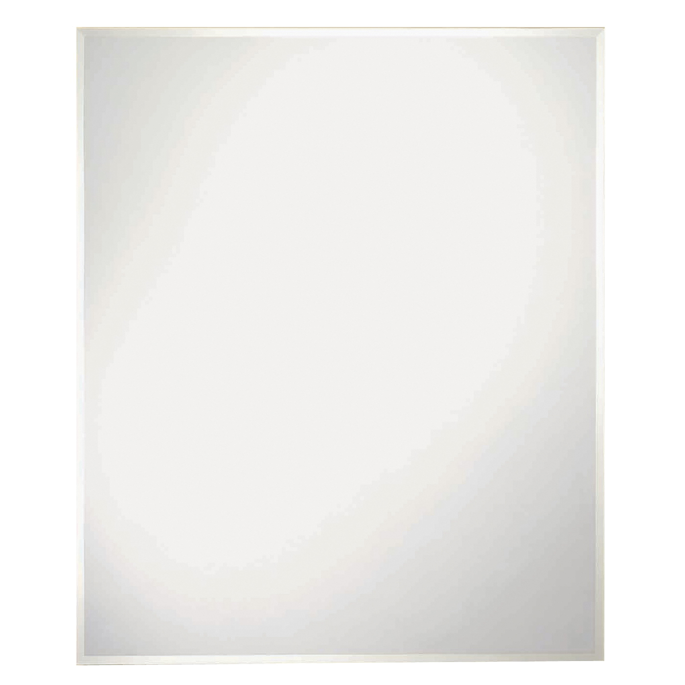 201240 Somerset Frameless Mirror, 36 in L, 30 in W, Rectangular, Clear Frame