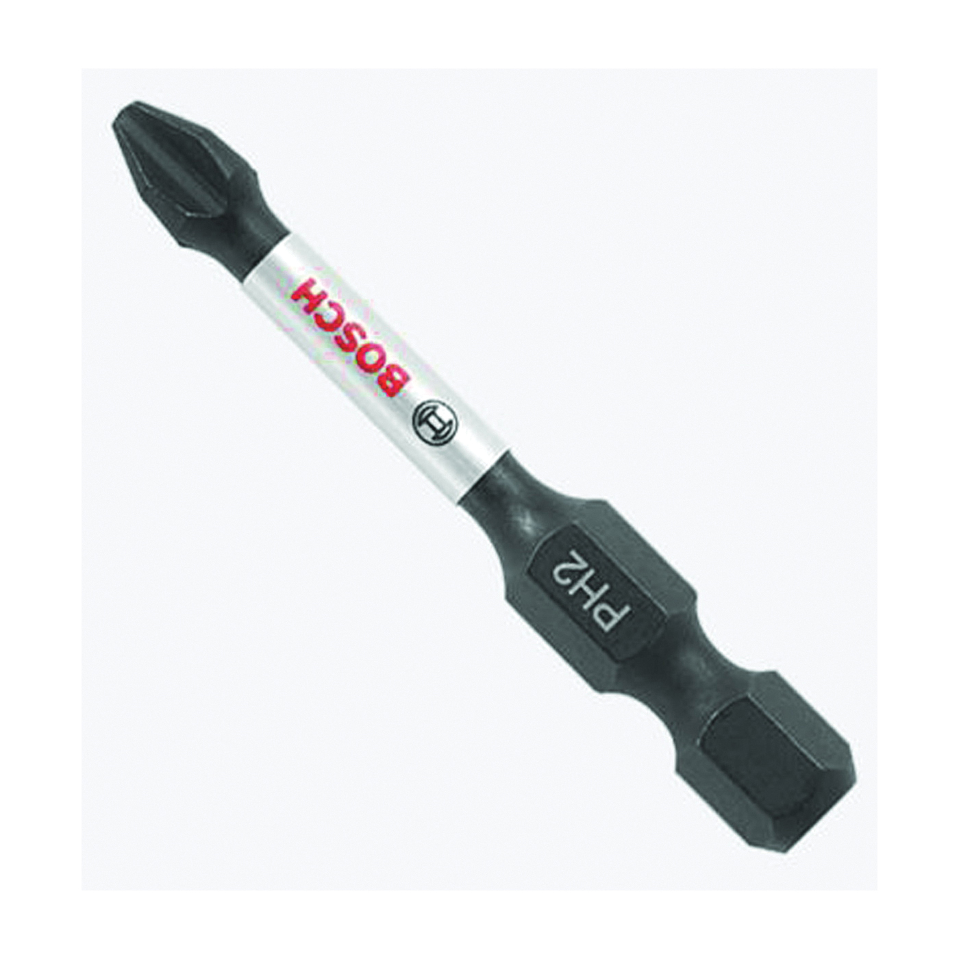 ITPH2201 Screwdriver Power Bit, P2 Drive, Phillips Drive, 1/4 in Shank, Hex Shank, 2 in L, Steel