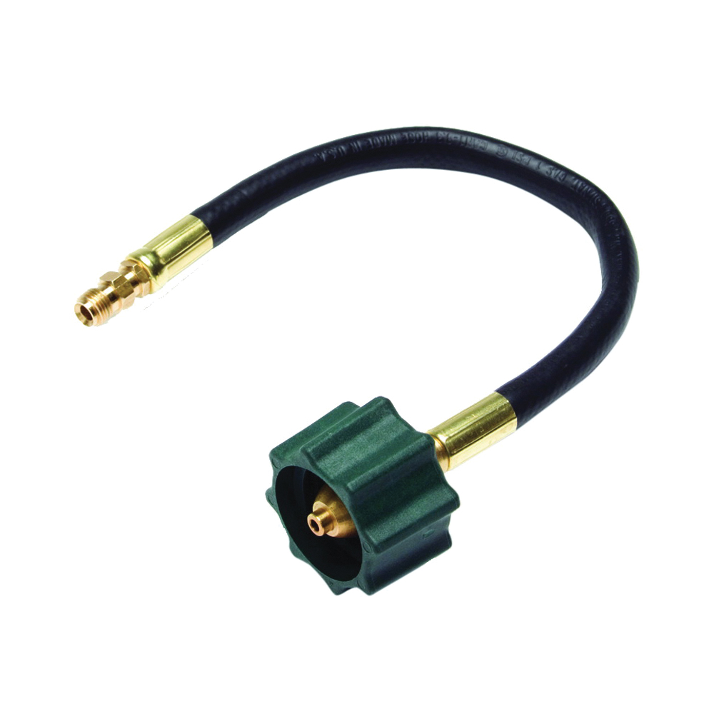 F271158-12 Hose Assembly, Flexible Pigtail, Brass