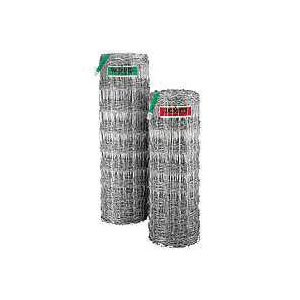 6654 Field Fence, 330 ft L, 32 in H, 12 ga Gauge, Steel, Galvanized
