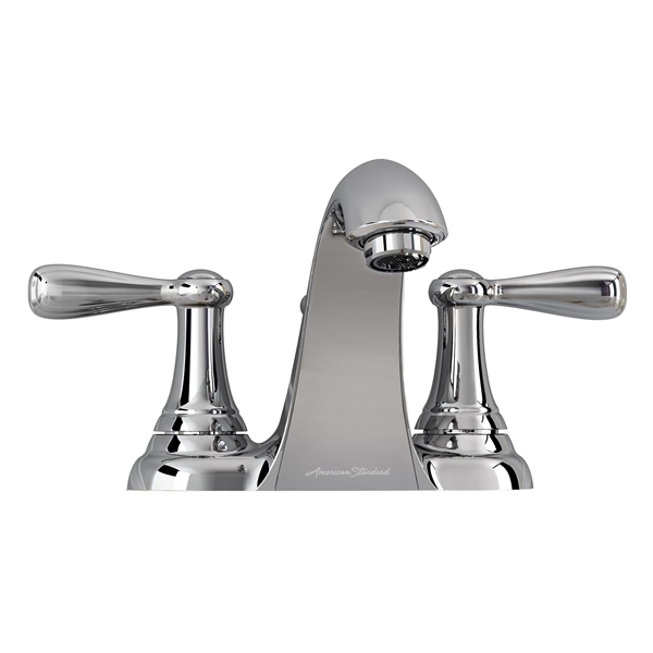 American Standard Marquette 7764F Bathroom Faucet, 1.5 gpm, 2-Faucet Handle, Metal, Lever Handle, Mid-Arc Spout - 2